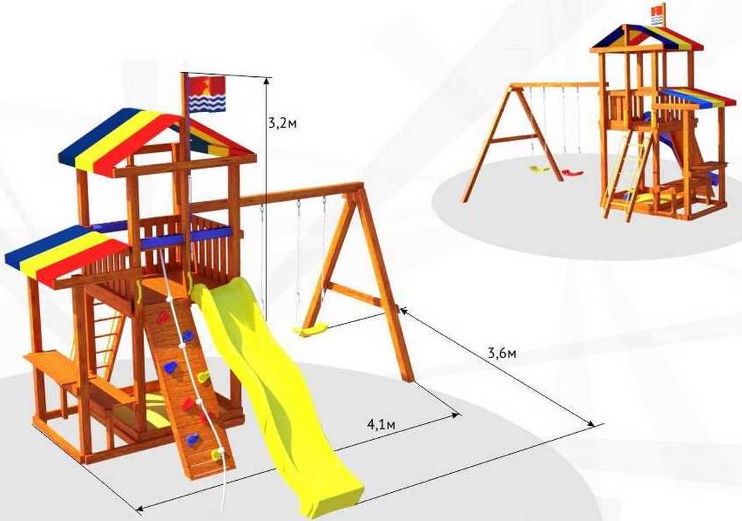 Детский игровой комплекс для улицы своими руками чертежи