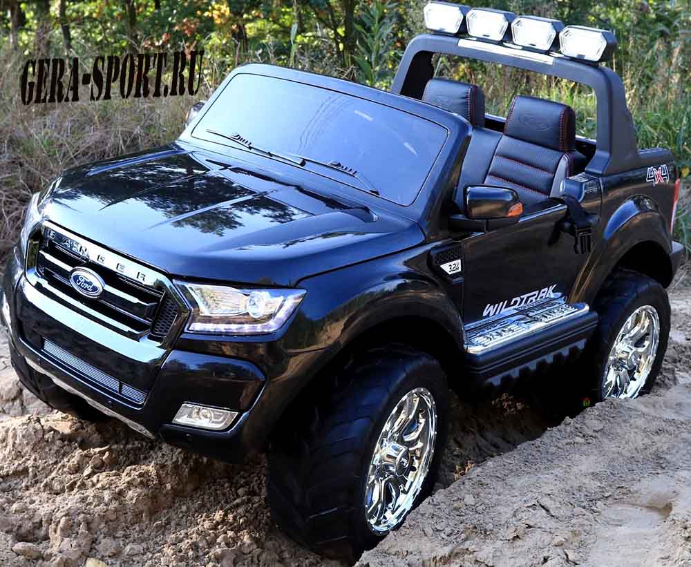 детский электромобиль Ford Ranger 4x4 с дисплеем