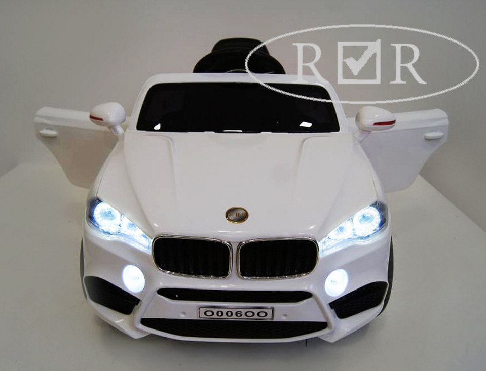 Детский электромобиль на резиновых колесах для детей от 1 года BMW o 006 oo