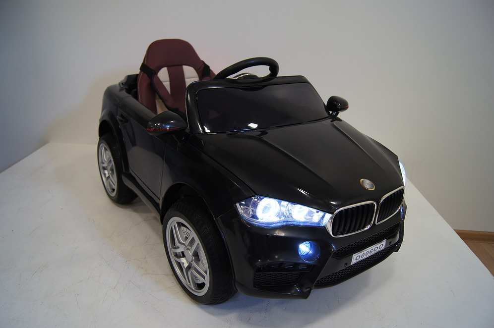 Детский электромобиль BMW (БМВ) О006ОО на резиновых (каучуковых колесах)