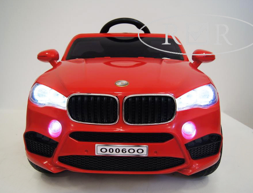 Детский электромобиль BMW o 006 oo  на резиновых (каучуковых) колесах 