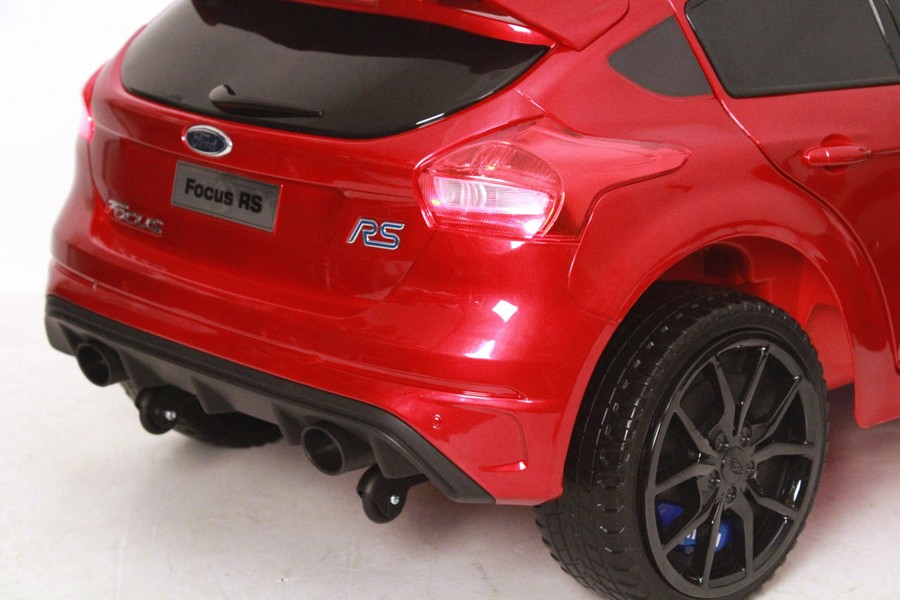 красный ford focus rs детский электромобиль