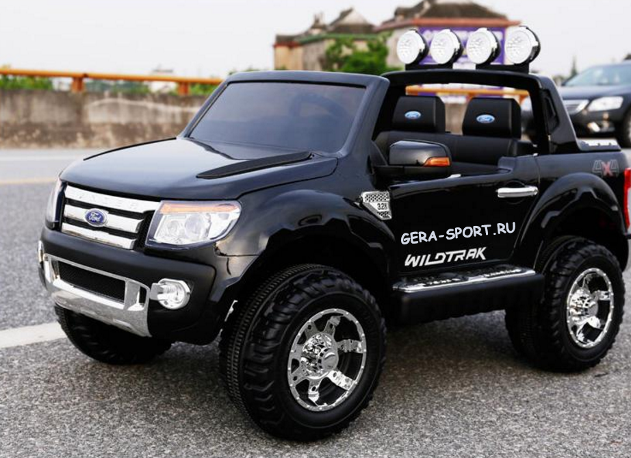 Детский электромобиль Ford Ranger с открывающимся багажником