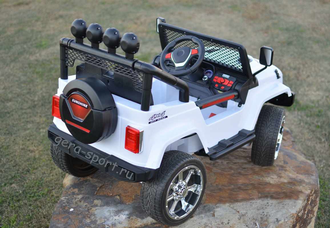 Электромобиль RIVERTOYS Jeep t008tt