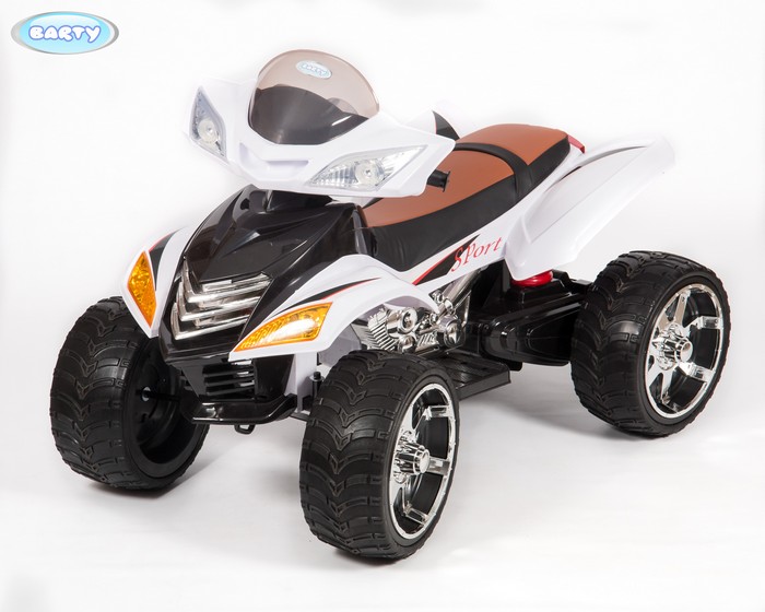 Детский Квадроцикл BARTY Quad pro М007МР белый