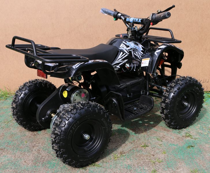 MOTAX ATV Х-16 800W детский электро квадроцикл черный