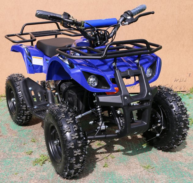 MOTAX ATV Х-16 800W детский электро квадроцикл синий