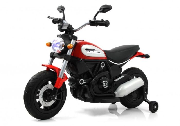 Мотоцикл для детей Z111ZZ на резиновых колесах