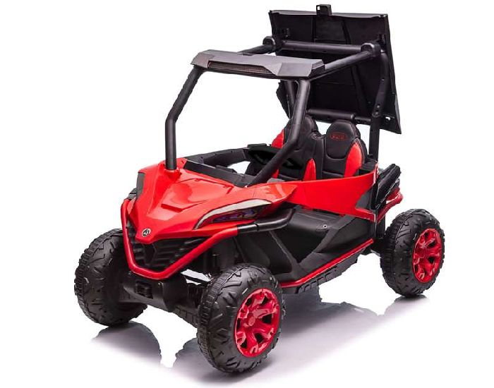 Детский двухместный полноприводный электромобиль X777XX на резиновых колесах