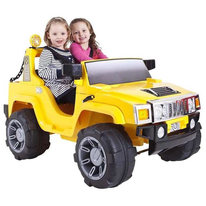Joy Automatic Hummer A26 детский двухместный электромобиль джип