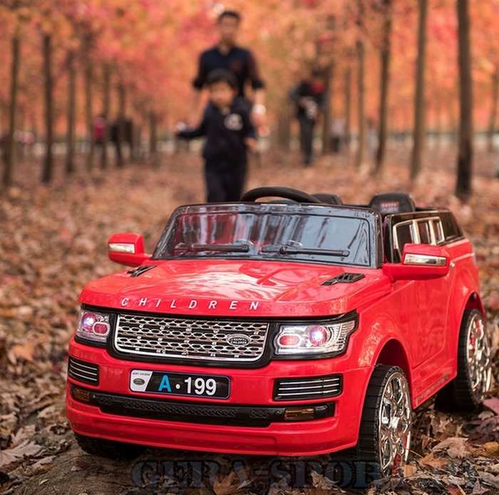 Land Rover Discovery А-199 детский электромобиль на резиновых колесах