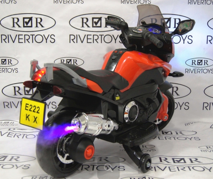 Мотоцикл для детей MOTO E 222 KX с генератором пара