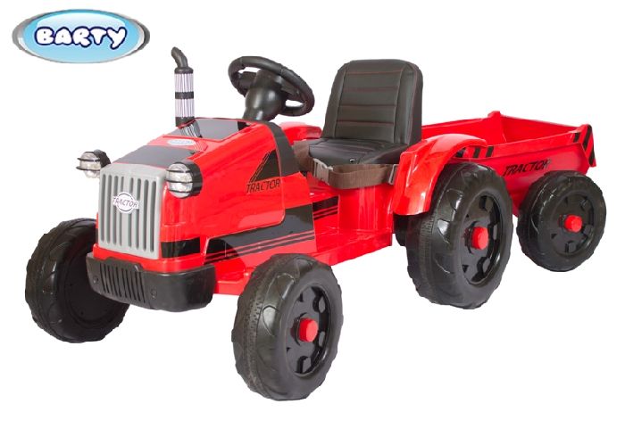 Детский электромобиль-трактор с прицепом Barty TR-55