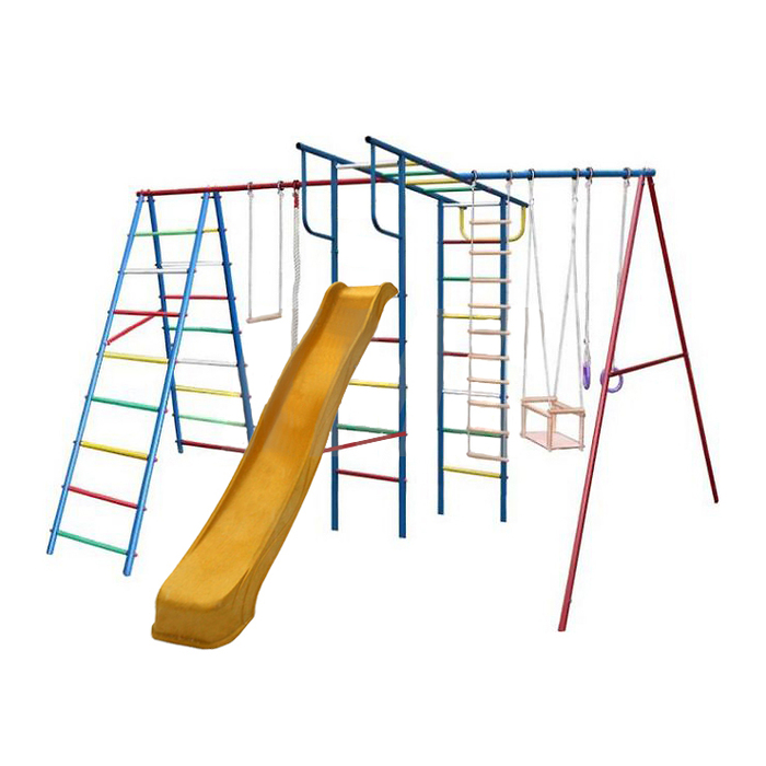 ДСК Вертикаль А+П МАКСИ с горкой для дачи детский спортивный комплекс для улицы