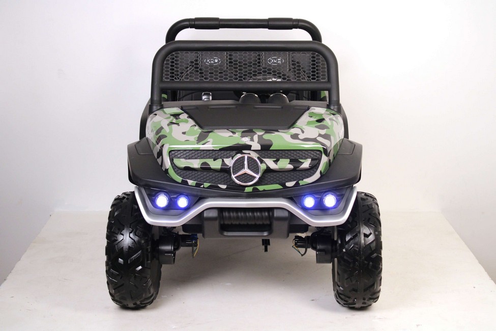 Детский двухместный электромобиль Mercedes-Benz Unimog Concept P555BP 4WD